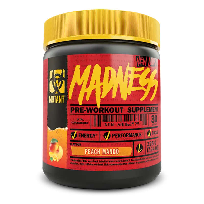 Mutant Madness Pre Workout 225g