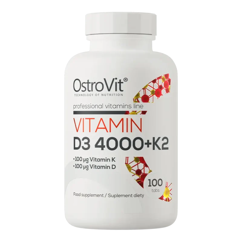OstroVIt Vitamin D3 4000 + K2 100 Tablet