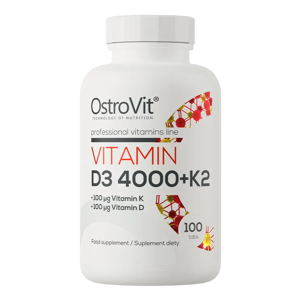 OstroVIt Vitamin D3 4000 + K2 100 Tablet
