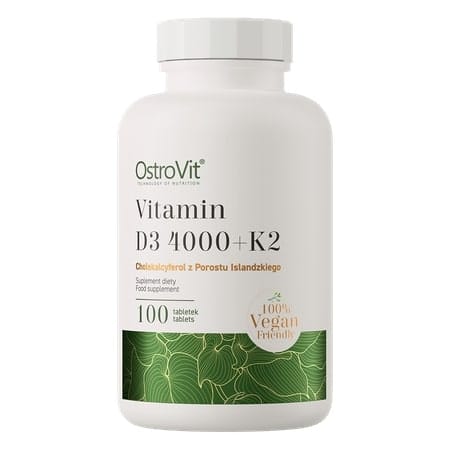 OstroVIt Vitamin D3 4000 + K2 100 Tablet
